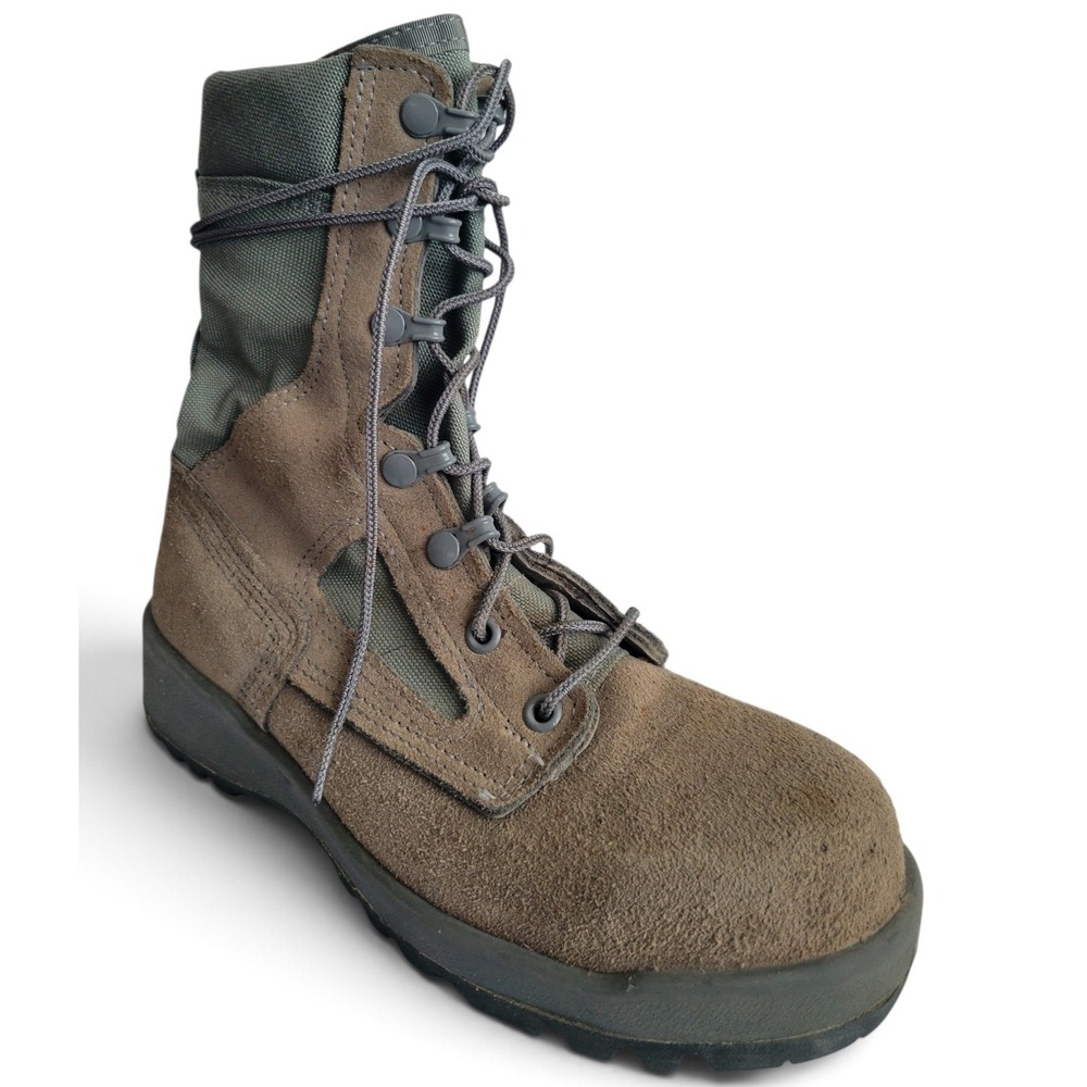 Belleville F600 Military Tactical Hot Weather Steel Toe EH Boots Vibram USA 5.5R